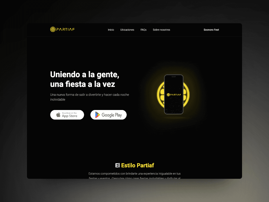 Imagen del proyecto Partiaf